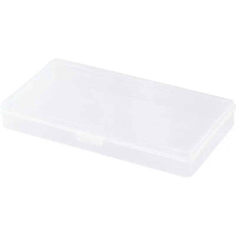 ClearSort Duo: 2pcs/lot Transparent Desktop Organizer - Plastic Pencil Box and Desk Storage for School and Office Stationery