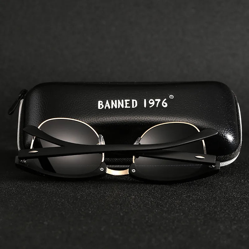 DriveView RetroSun: HD Polarized Fashion Sunglasses.