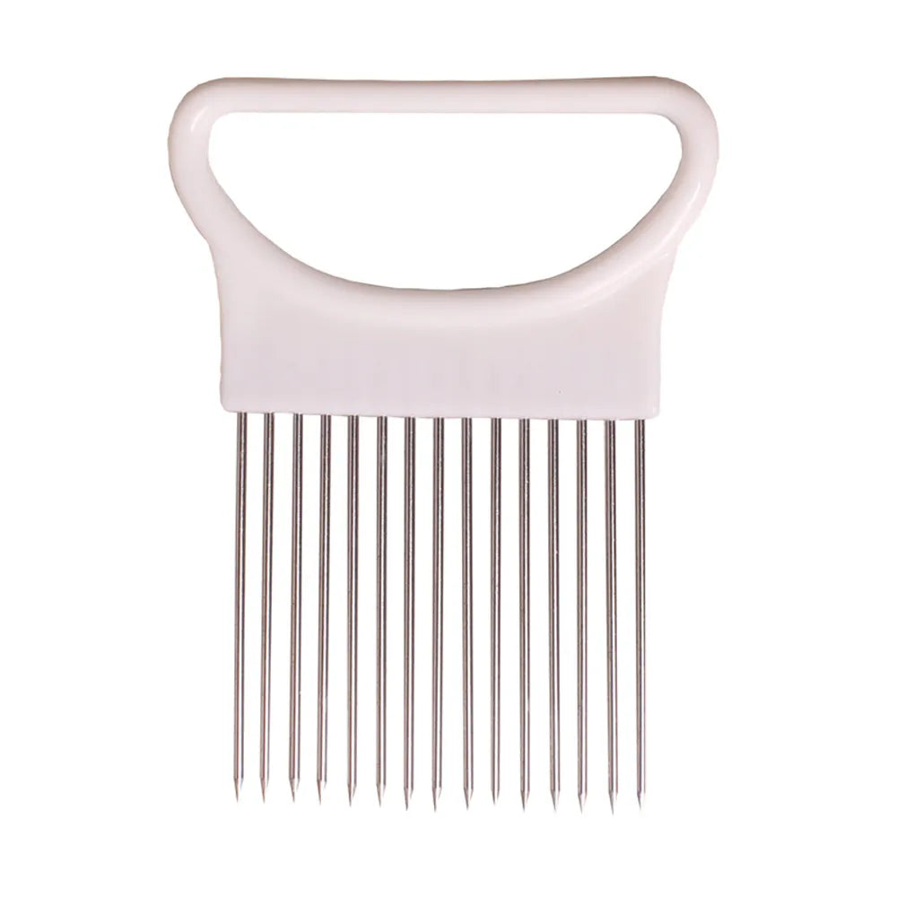 SliceMaster Stainless: Vegetable & Fruit Slicer Fork.