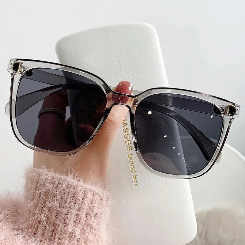 ChicScape SquareRadiance: Oversized Designer Sunglasses.