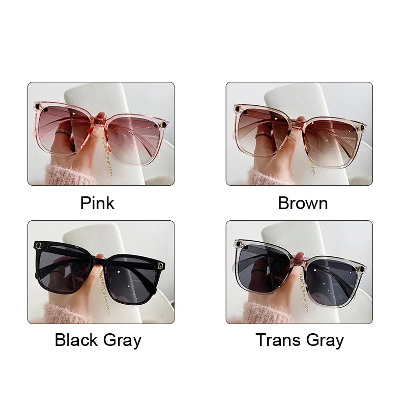 ChicScape SquareRadiance: Oversized Designer Sunglasses.