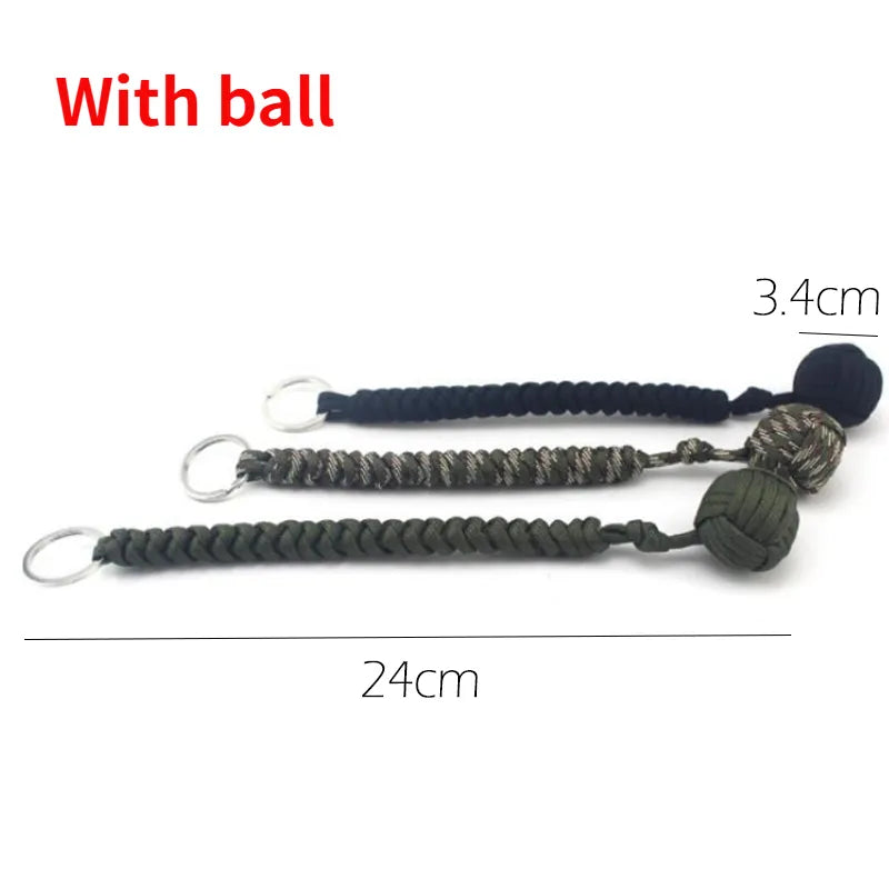StrikeGuard Monkey Fist: Outdoor Security Defense Ball with Steel Bearing