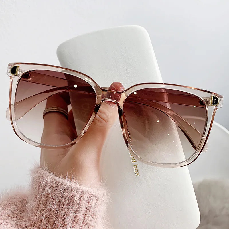 ChicScape SquareRadiance: Oversized Designer Sunglasses.