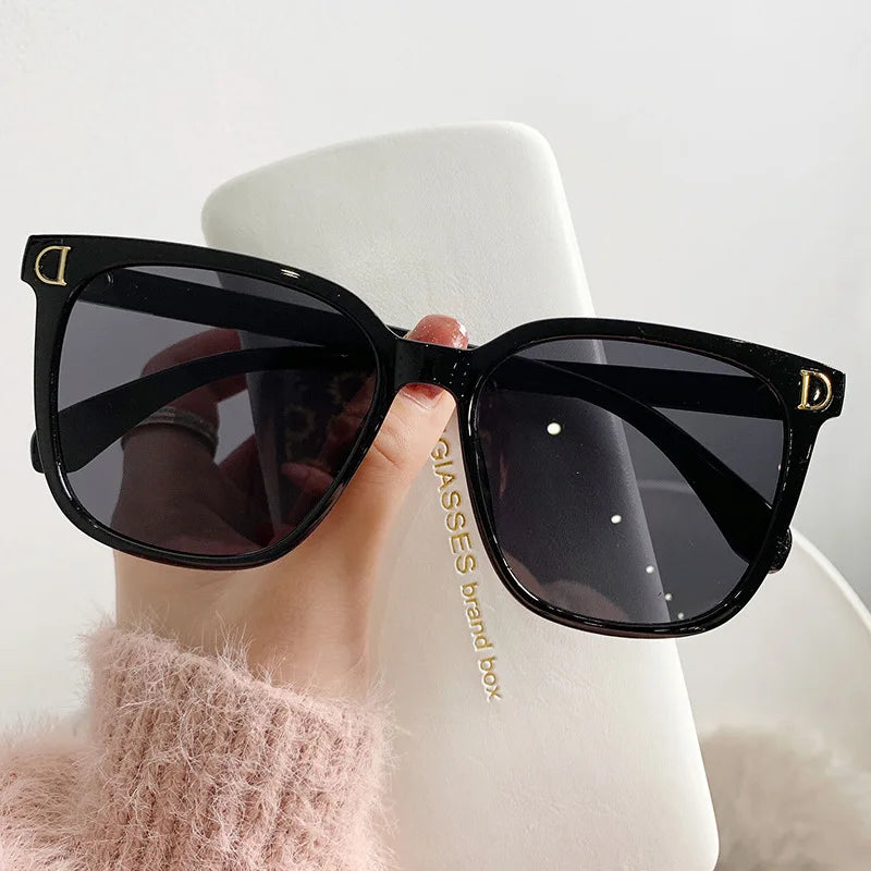 ChicScape SquareRadiance: Oversized Designer Sunglasses.