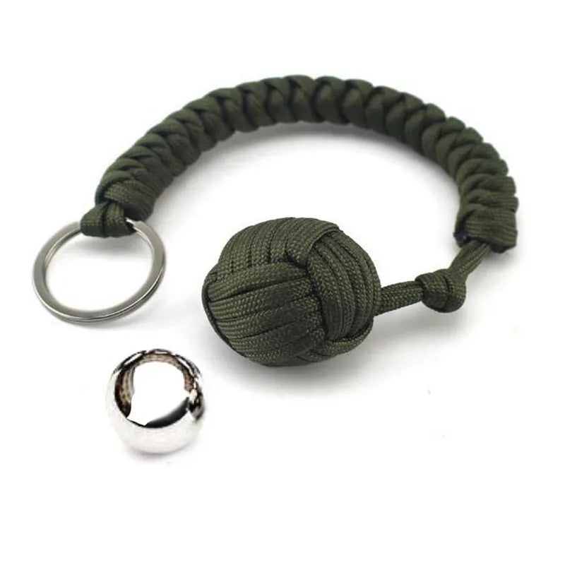 StrikeGuard Monkey Fist: Outdoor Security Defense Ball with Steel Bearing