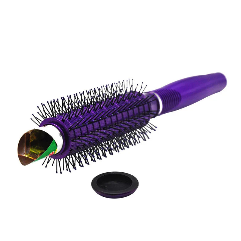 LockLocket Brush Safe: A Secret Stash Box cleverly disguised as a Hollow Hair Comb. Perfect for Hidden Storage and Securing Valuables at Home. Keep Your Money or Keys Safe with this Innovative and Discreet Storage Solution.