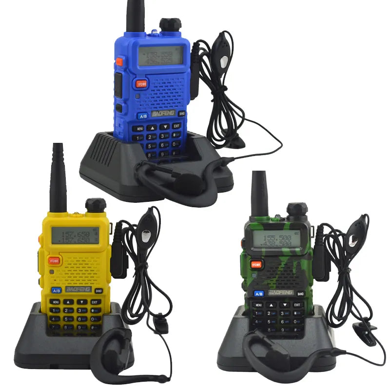 UV-5R Dualband: VHF/UHF FM Two-Way Radio Kit.