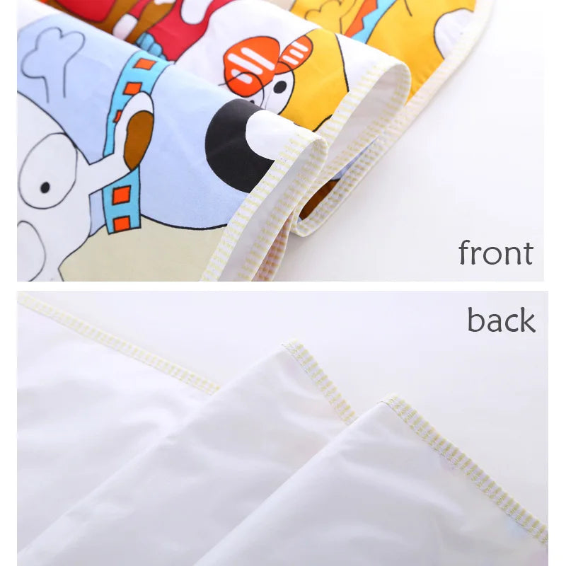 CartoonComfort Waterproof Changing Mat: Multi-Size Baby Pad.