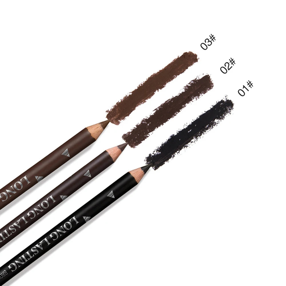 StarArch 2022 Waterproof Eyebrow Pencil Set: Hot Sale 12pcs in Black and Brown - Achieve Long-Lasting Makeup Perfection with These Must-Have Eyebrow Pens.