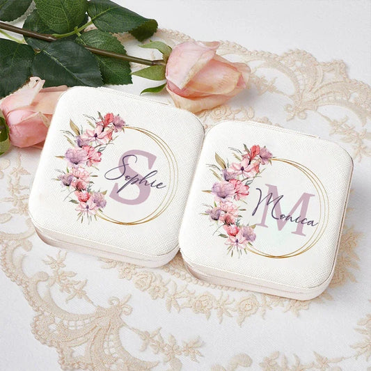 Personalized Jewelry Box Ring Boxes Perfect for Valentines Day 2024