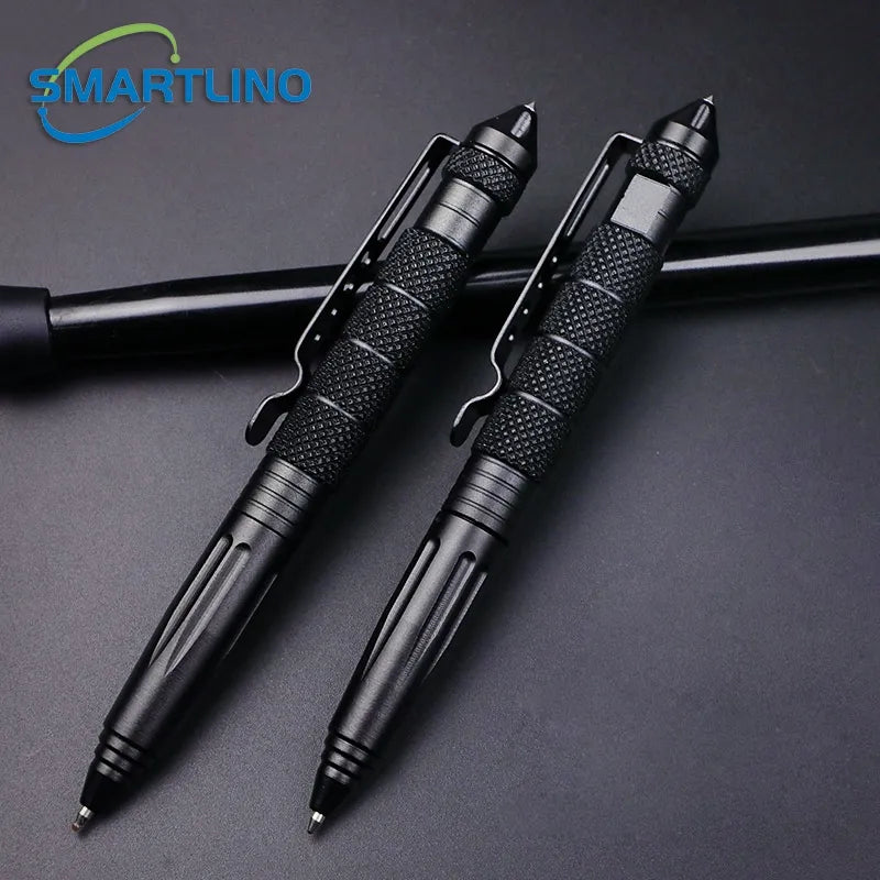 Guardianscribe Tactical Pen: High-Quality Metal Ballpoint for Self Defense and Emergency Situations