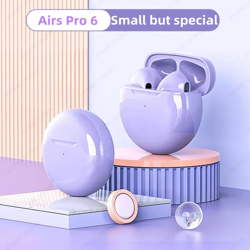 ProBeat Pro6 TWS: Original Touch Control Wireless Headphones with Bluetooth 5.0. Elevate Your Music Experience with Sport Earbuds, Perfect for iPhone and Xiaomi Phones.