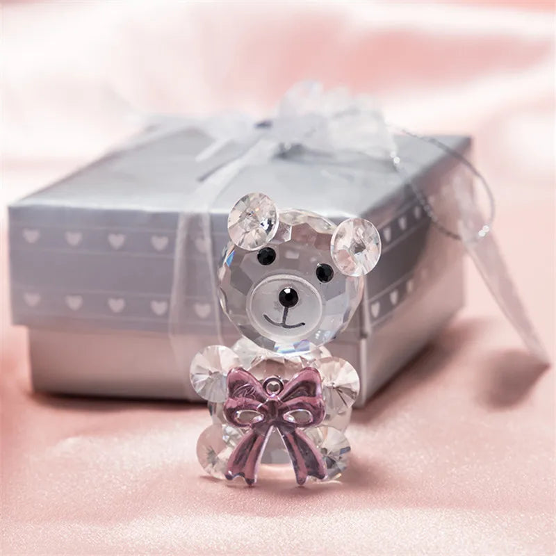 Crystal Glass Bear I Love You Perfect for Valentines Day 2024